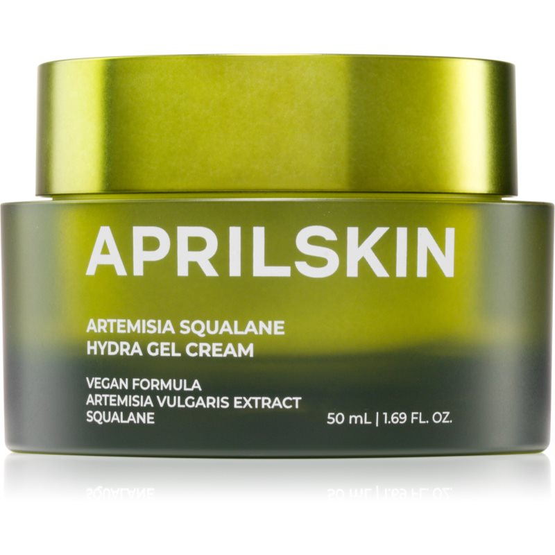 APRILSKIN Artemisia Squalane Hydra Gel Cream gel crema hidratant cu efect calmant 50 ml