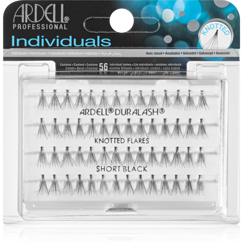 Ardell Individuals mănunchiuri de gene individuale autoadezive Short Black