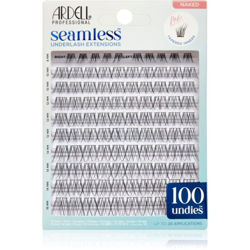 Ardell Seamless Underlash Extensions gene false mănunchi Naked 100 buc