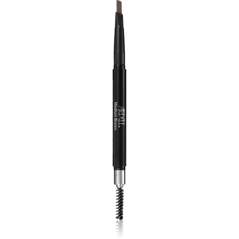 Ardell Brows creion mecanic pentru sprancene perie 2 in 1 culoare Medium Brown 0.2 g