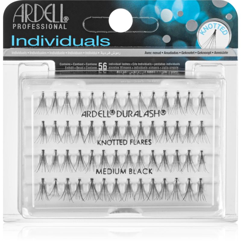 Ardell Individuals mănunchiuri de gene individuale autoadezive Medium Black