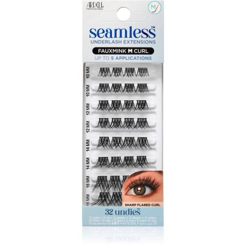 Ardell Seamless Refill Light Modern FauxMink gene false mănunchi M Curl 32 buc