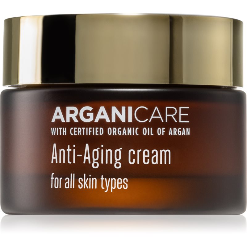 Arganicare Anti-Aging Cream crema protectoare impotriva imbatranirii pielii pentru toate tipurile de ten 50 ml