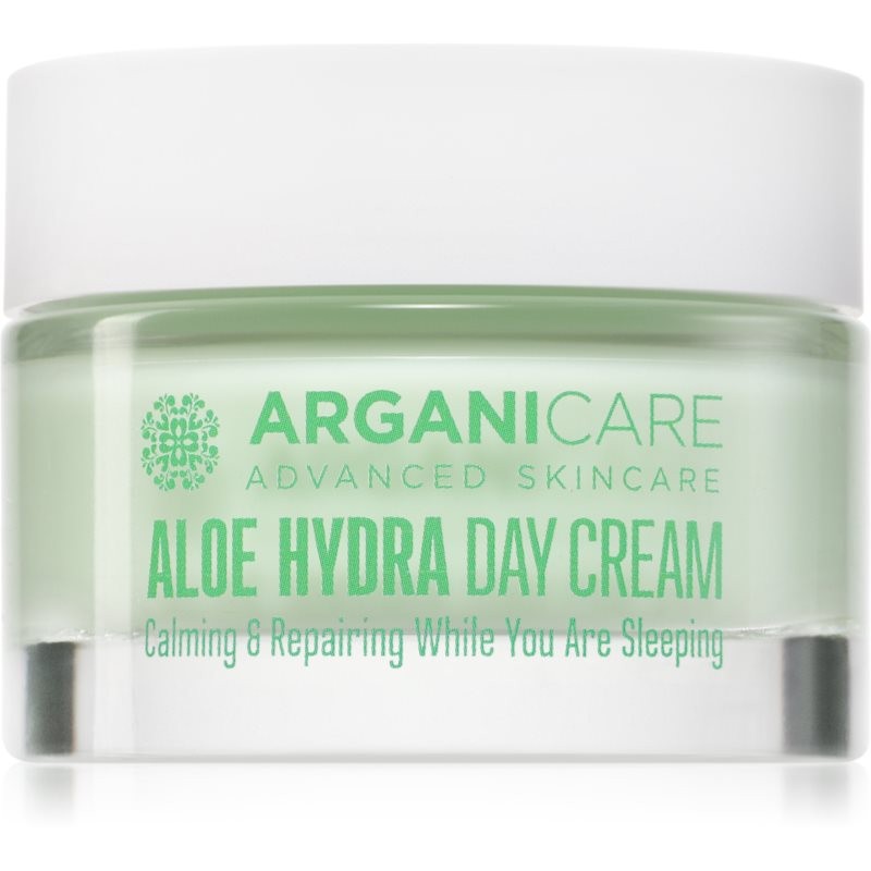 Arganicare Aloe Hydra Night Cream crema de noapte cu efect calmant efect regenerator 50 ml