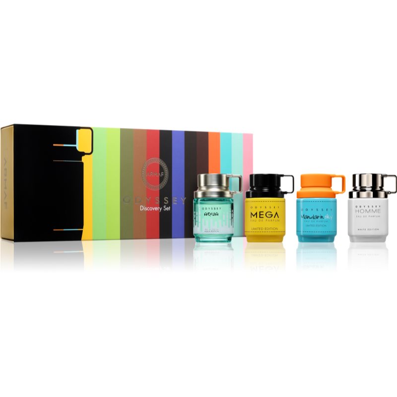 Armaf Odyssey Black Discovery Set set unisex 4x12 ml