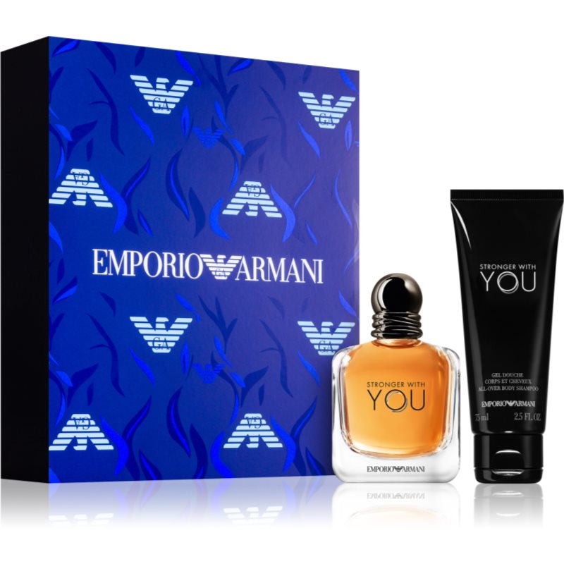 Armani Emporio Stronger With You set cadou pentru bărbați