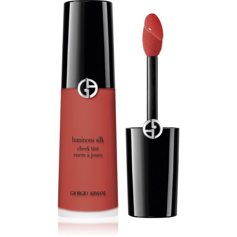 Armani Luminous Silk Cheek Tint fard de obraz lichid culoare 41 Flaming Red 12 ml