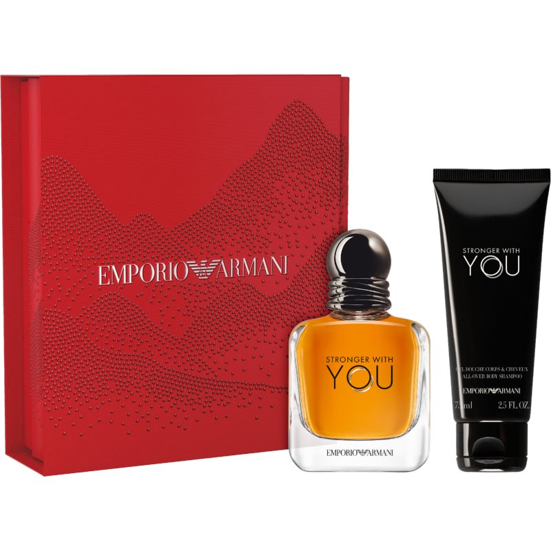 Armani Emporio Stronger With You set cadou pentru bărbați