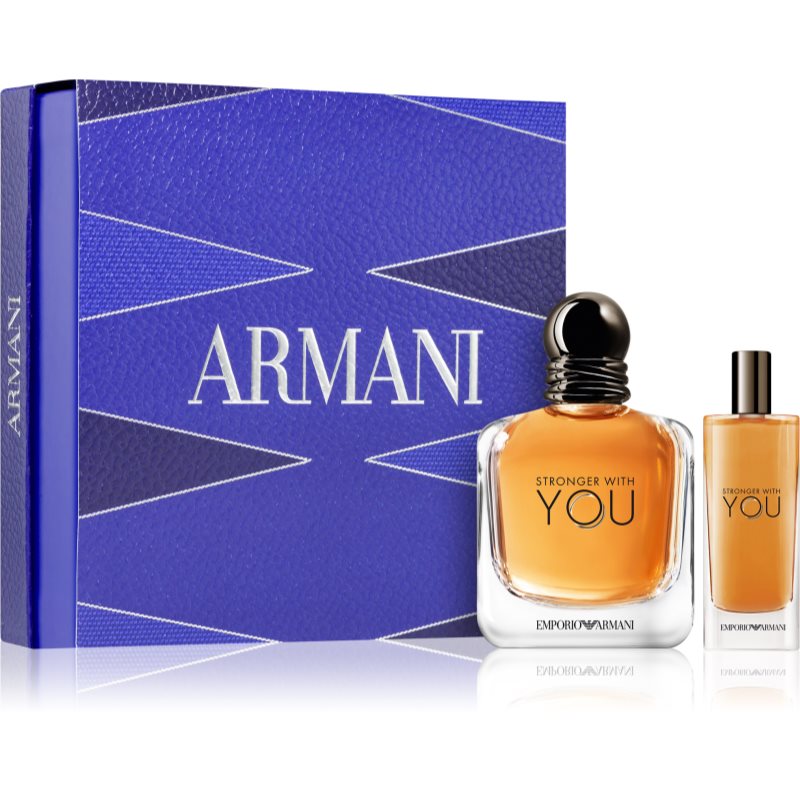 Armani Emporio Stronger With You set cadou pentru bărbați