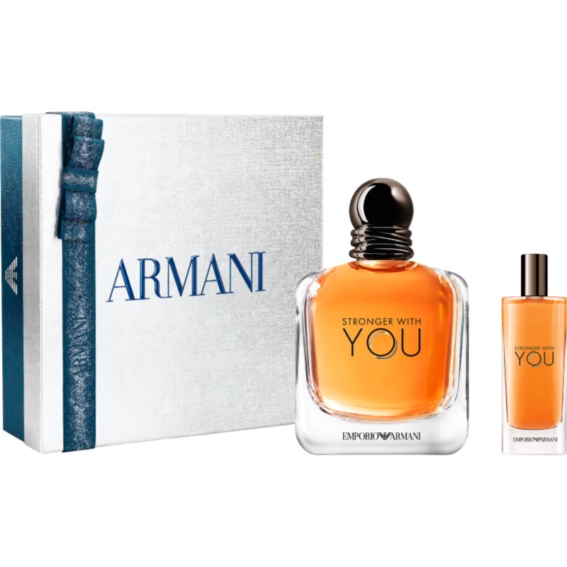 Armani Emporio Stronger With You set cadou pentru bărbați