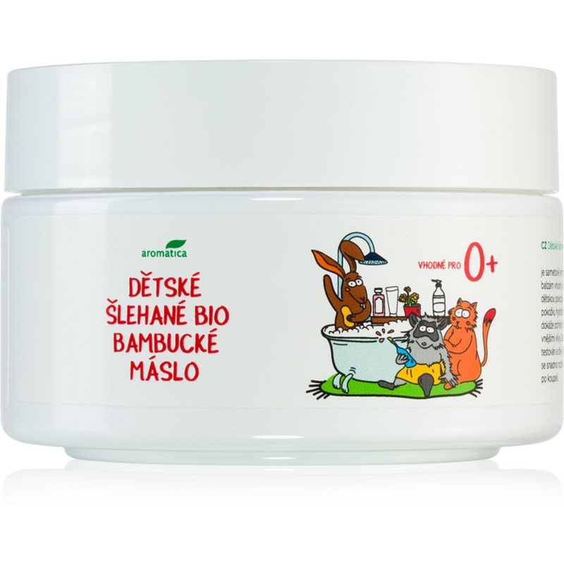 Aromatica Tradice z přírody Children's whipped organic shea butter balsam pentru piele sensibila 200 ml