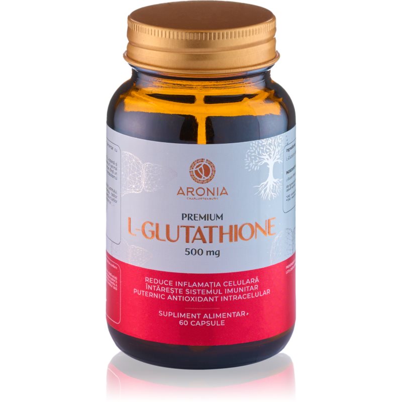 Aronia Charlotteburg L-Glutathione antioxidant natural 60 caps.