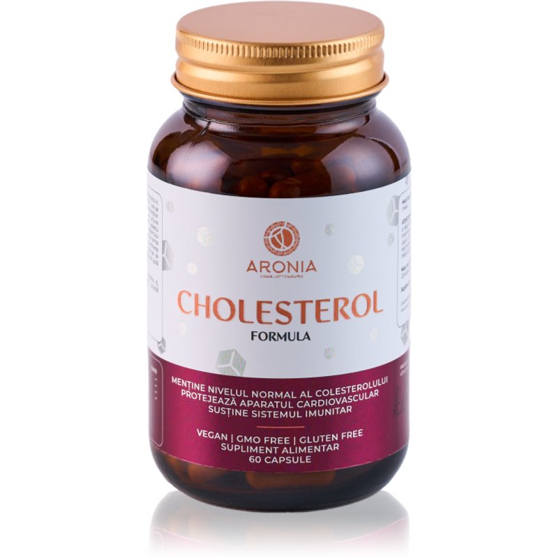 Aronia Charlotteburg COLESTEROL FORMULA capsule pentru menținerea nivelului normal de colesterol 60 caps.