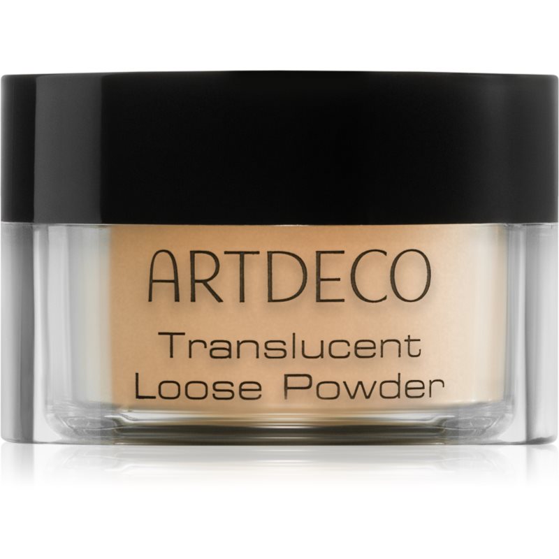 ARTDECO Translucent Loose Powder pudra pulbere transparentă culoare 05 Translucent Medium 8 g