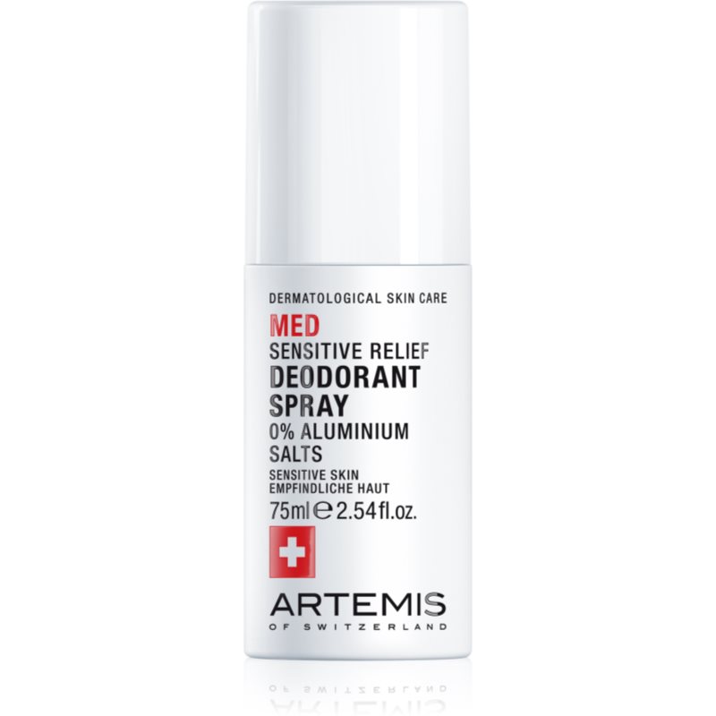 ARTEMIS MED Sensitive Relief Deodorant Spray fara continut de aluminiu 75 ml