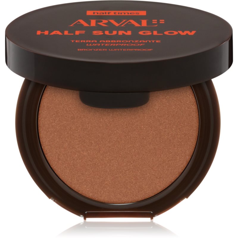Arval Half Times Half Sun Glow Waterproof Bronzer pudra bronzanta impermeabila 8 g