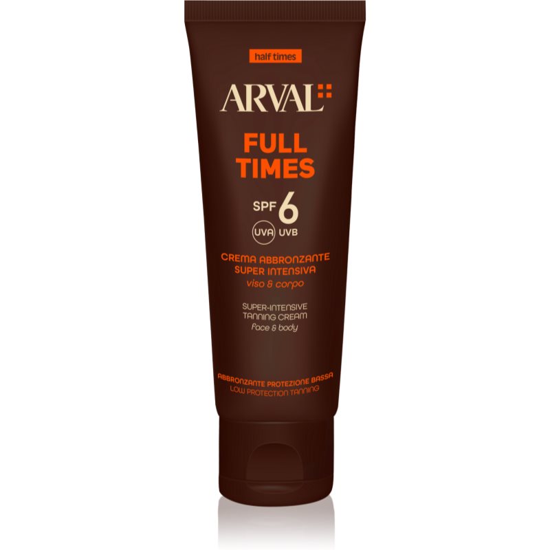 Arval Half Times Super-Intensive Tanning Cream cremă pentru plaja pentru un bronz intens 150 ml