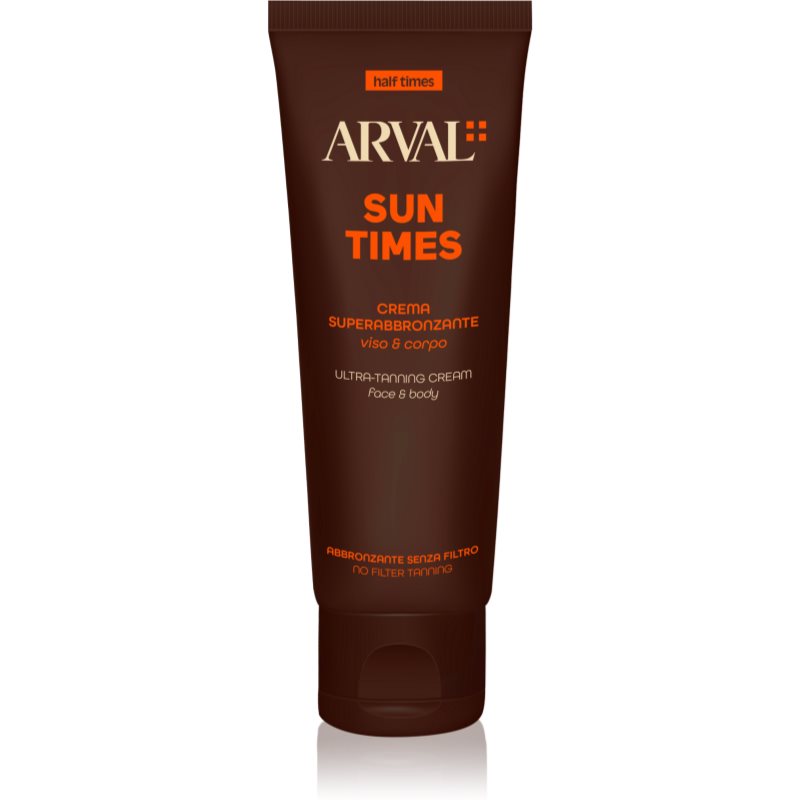 Arval Half Times Ultra-Tanning Cream crema pentru un bronz intens 150 ml