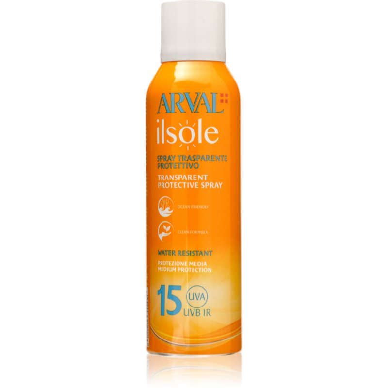 Arval IlSole Transparent Protective Spray SPF 15 crema pentru bronzat SPF 15 200 ml