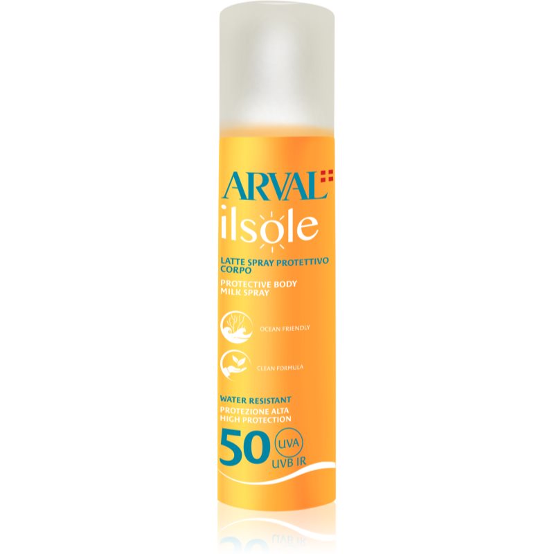 Arval IlSole Protective Body Milk Spray SPF 50 Lapte de corp protector în spray 200 ml