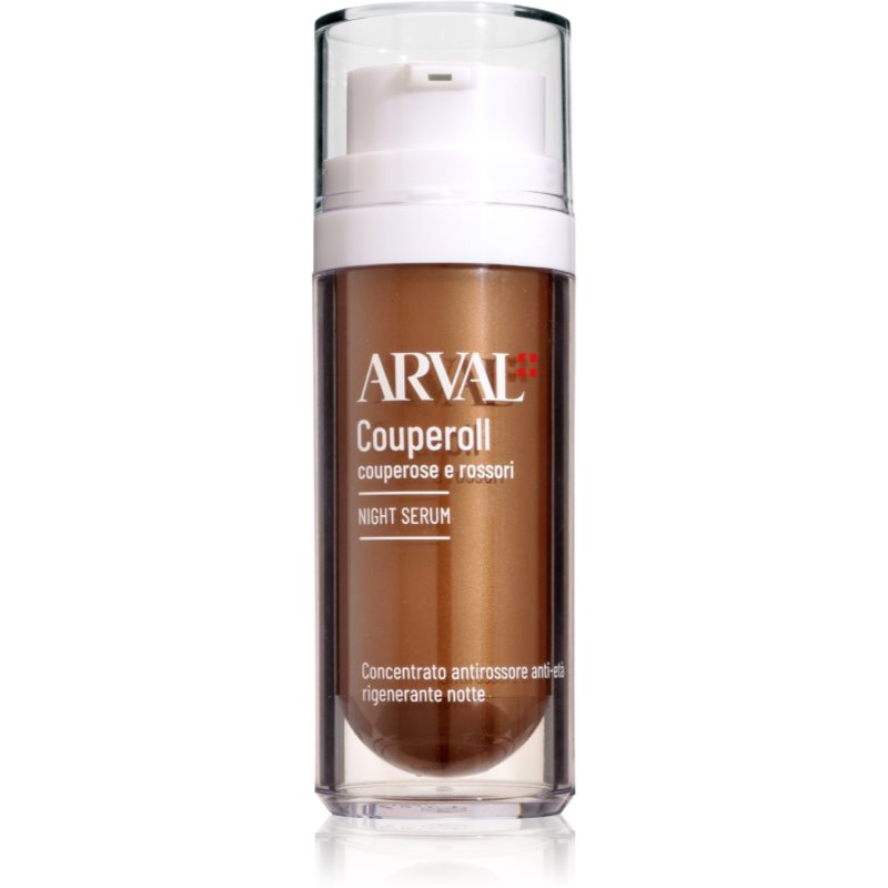 Arval Couperoll Night Serum ser de noapte împotriva roșeții tenului 30 ml