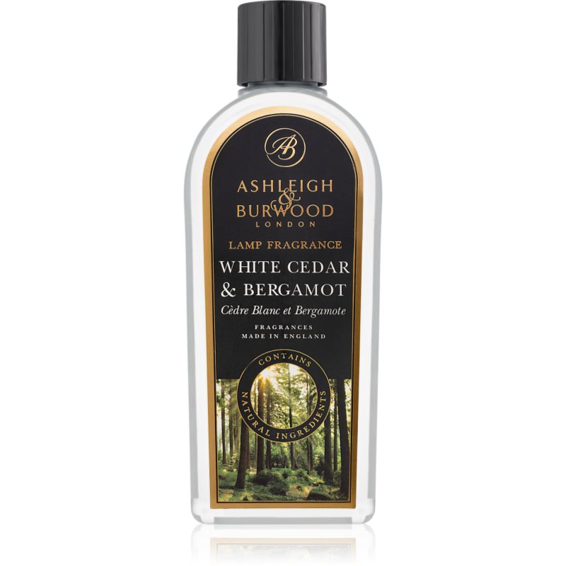 Ashleigh & Burwood London Lamp Fragrance White Cedar & Bergamot rezervă lichidă pentru lampa catalitică 500 ml