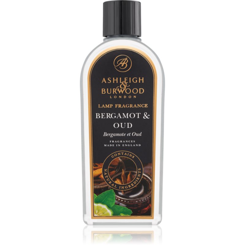 Ashleigh & Burwood London Lamp Fragrance Bergamot & Oud rezervă lichidă pentru lampa catalitică 500 ml