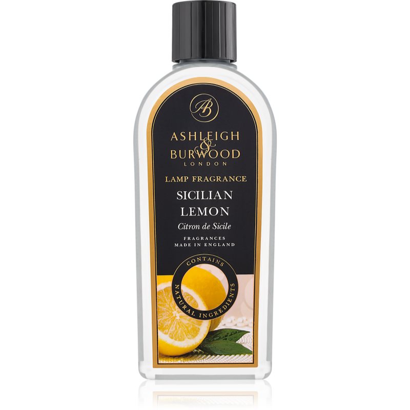 Ashleigh & Burwood London Lamp Fragrance Sicilian Lemon rezervă lichidă pentru lampa catalitică 500 ml