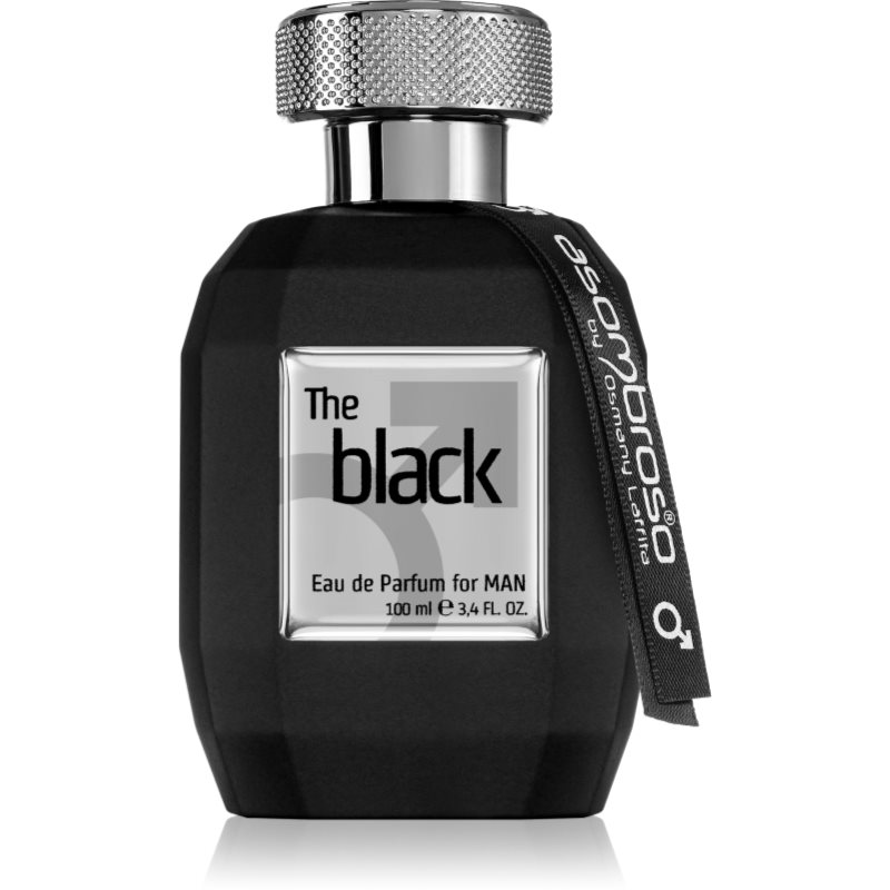 Asombroso by Osmany Laffita The Black for Man Eau de Parfum pentru bărbați 100 ml