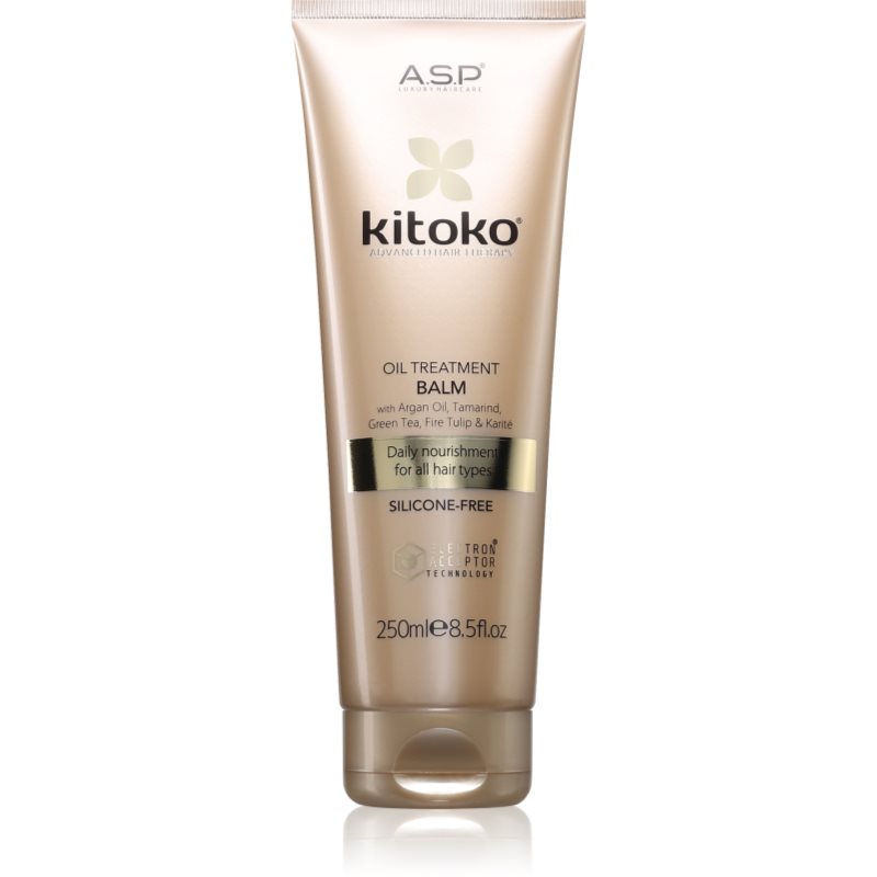 ASP kitoko Oil Treatment balsam pentru toate tipurile de păr 250 ml