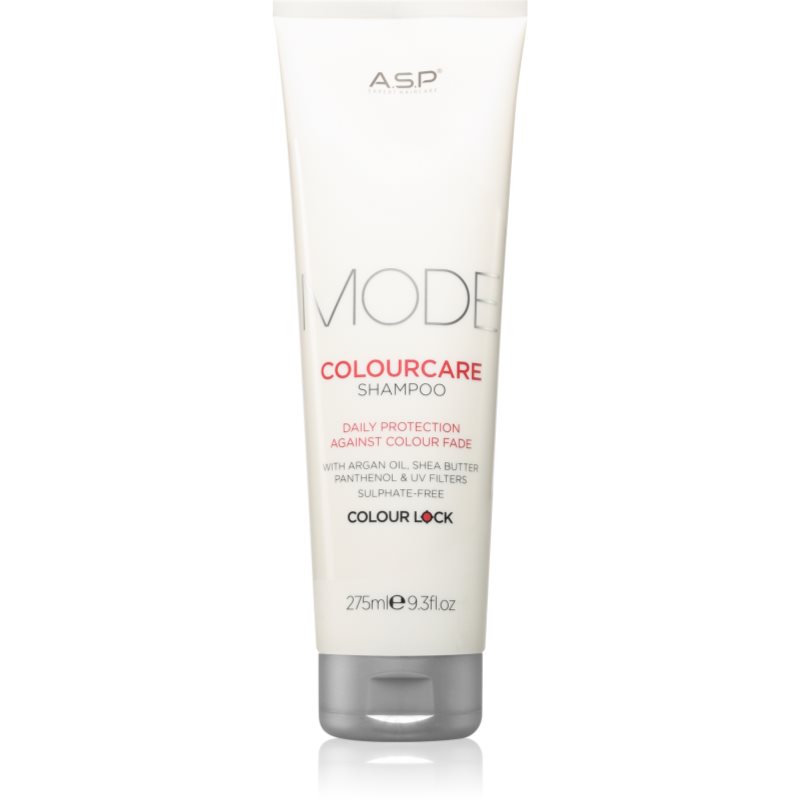 ASP MODE ColourCare Sampon pentru par vopsit, decolorat și tratat chimic. 275 ml