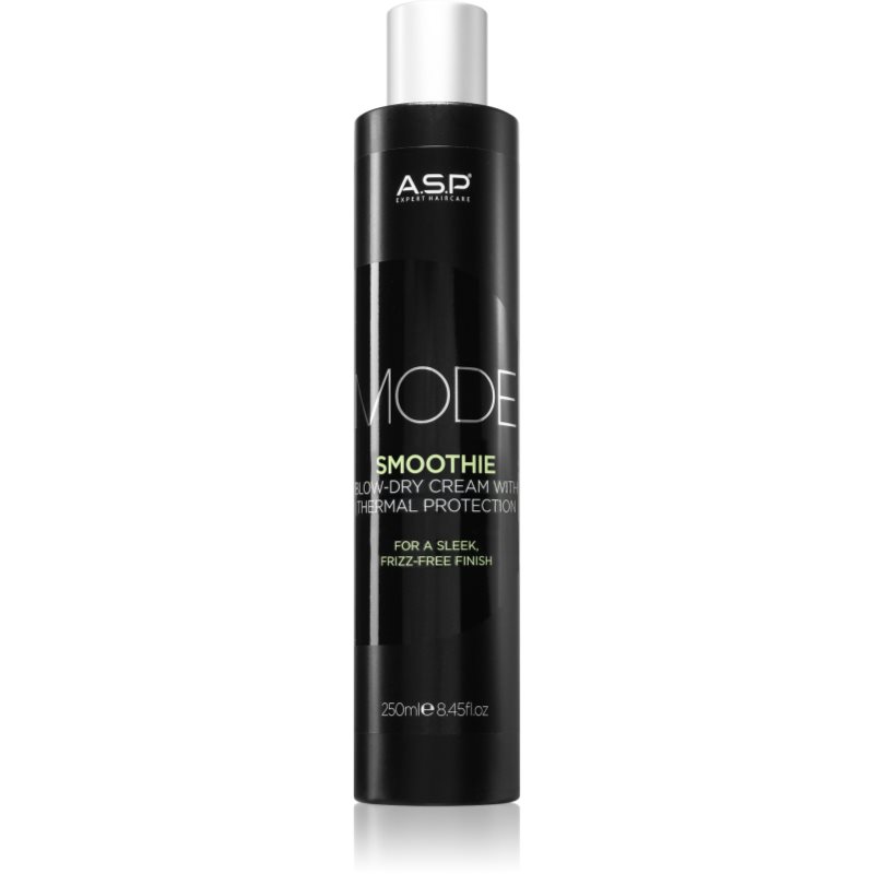 ASP MODE Smoothie crema termo-protectoare pentru netezirea parului indisciplinat 250 ml