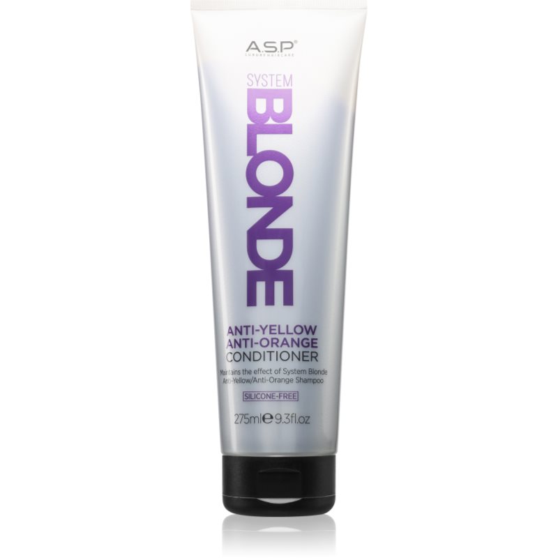 ASP System Blonde Anti-Yellow Balsam pentru părul blong și gri 275 ml