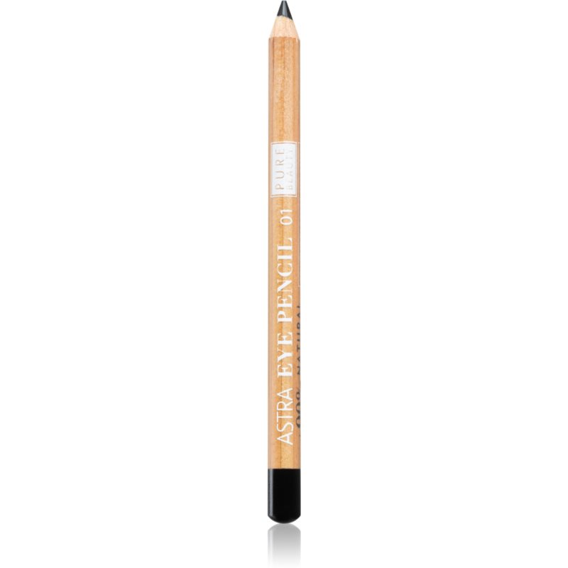 Astra Make-up Pure Beauty Eye Pencil creion kohl pentru ochi culoare 01 Black 1,1 g