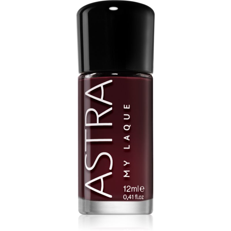 Astra Make-up My Laque 5 Free lac de unghii cu rezistenta indelungata culoare 60 Burgundy 12 ml