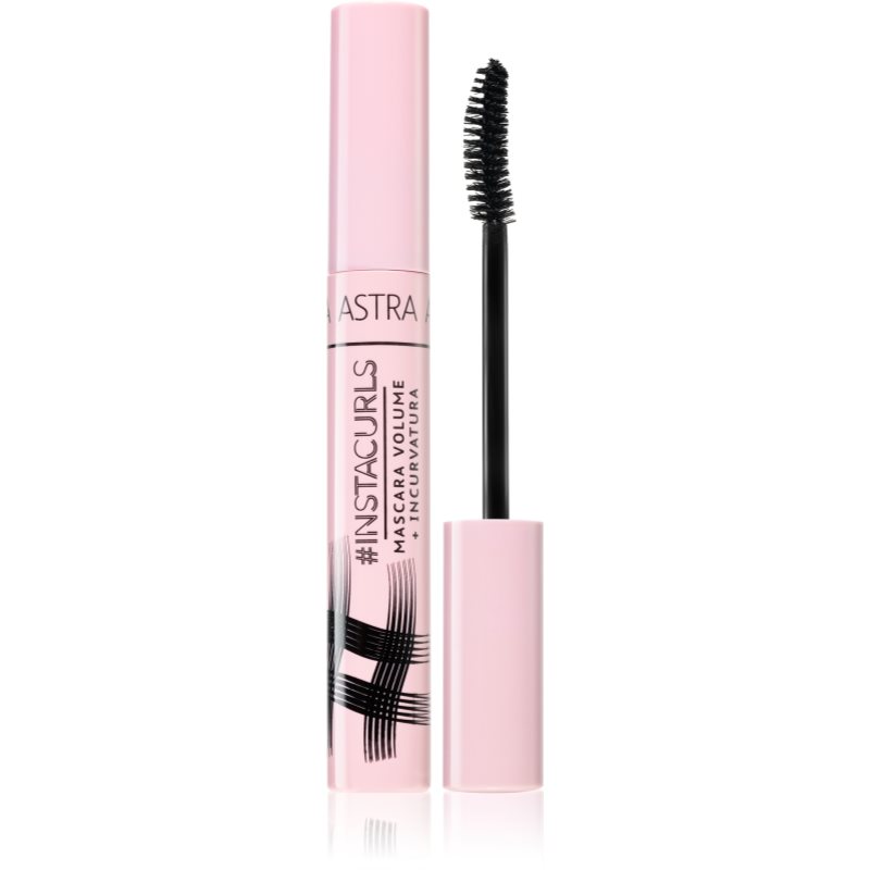 Astra Make-up #INSTACURLS mascara pentru volum si curbare culoare Black 10 ml