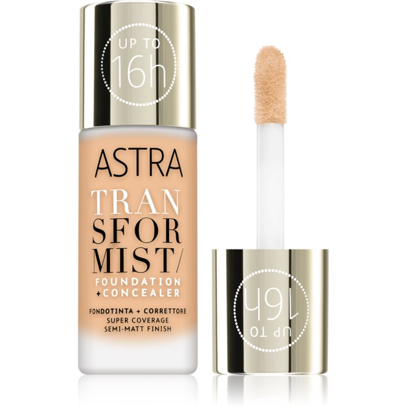Astra Make-up Transformist machiaj persistent culoare 003N Warm Beige 18 ml