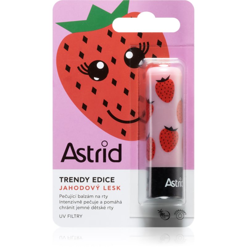 Astrid Lip Care balsam de buze cu aroma de capsuni pentru copii 4.8 g