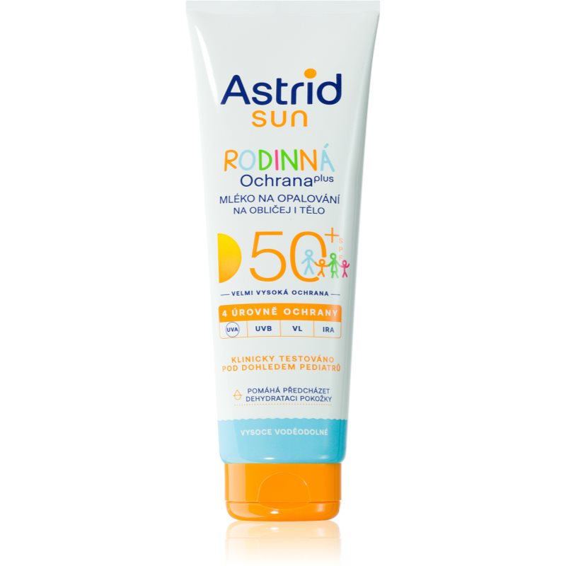 Astrid Sun lotiune pentru bronzat SPF 50+ 250 ml