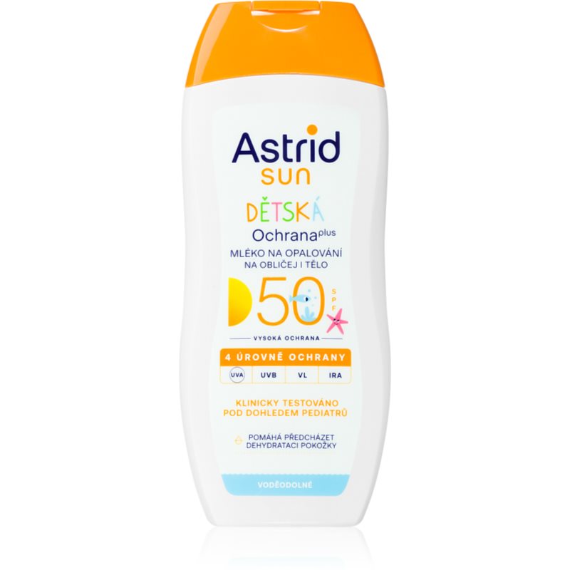 Astrid Sun lotiune pentru bronzat SPF 50 pentru copii 200 ml