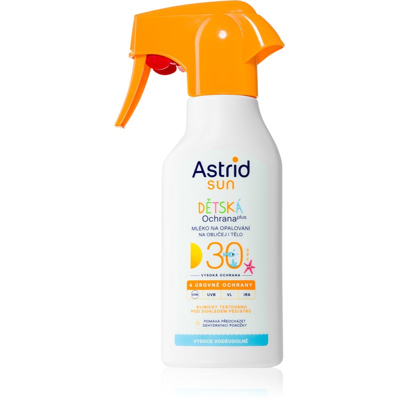 Astrid Sun lapte de soare pentru copii SPF 30 in spray 200 ml
