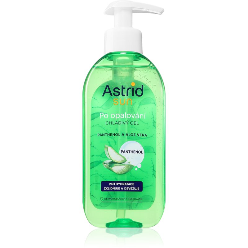 Astrid Sun gel racoritor dupa expunerea la soare cu Panthenol 200 ml