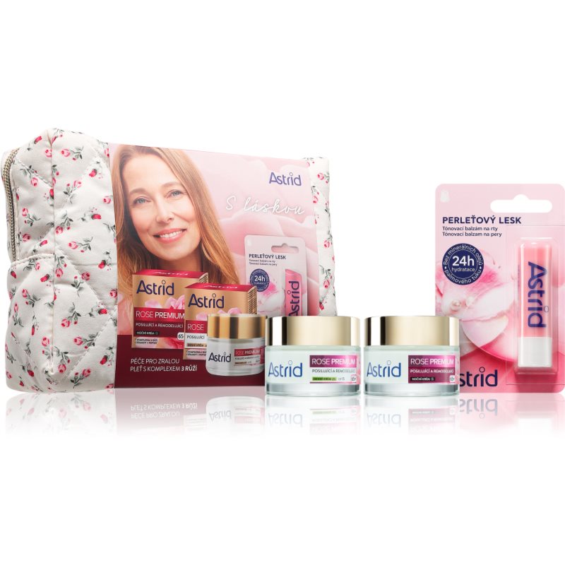 Astrid Rose Premium set cadou (pentru ten matur)