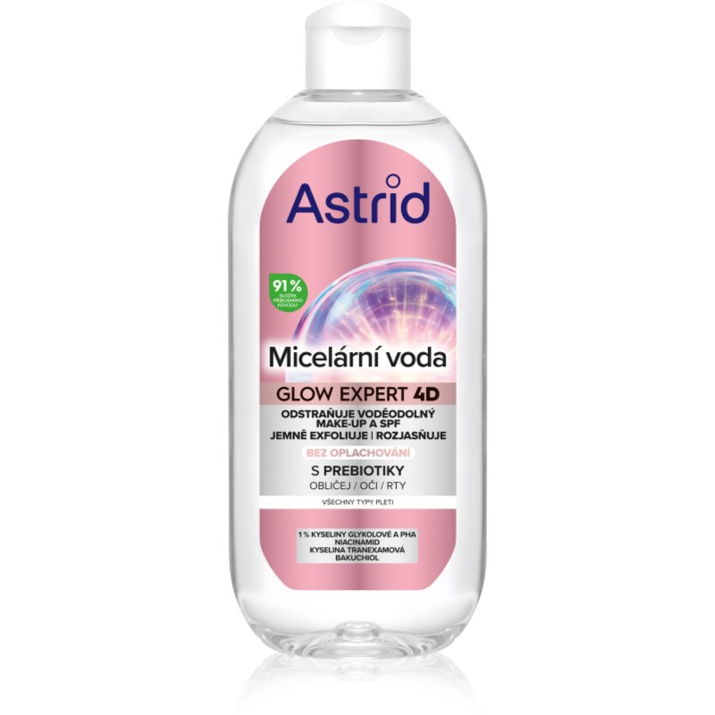 Astrid Glow Expert apa cu particule micele pentru o piele mai luminoasa 400 ml