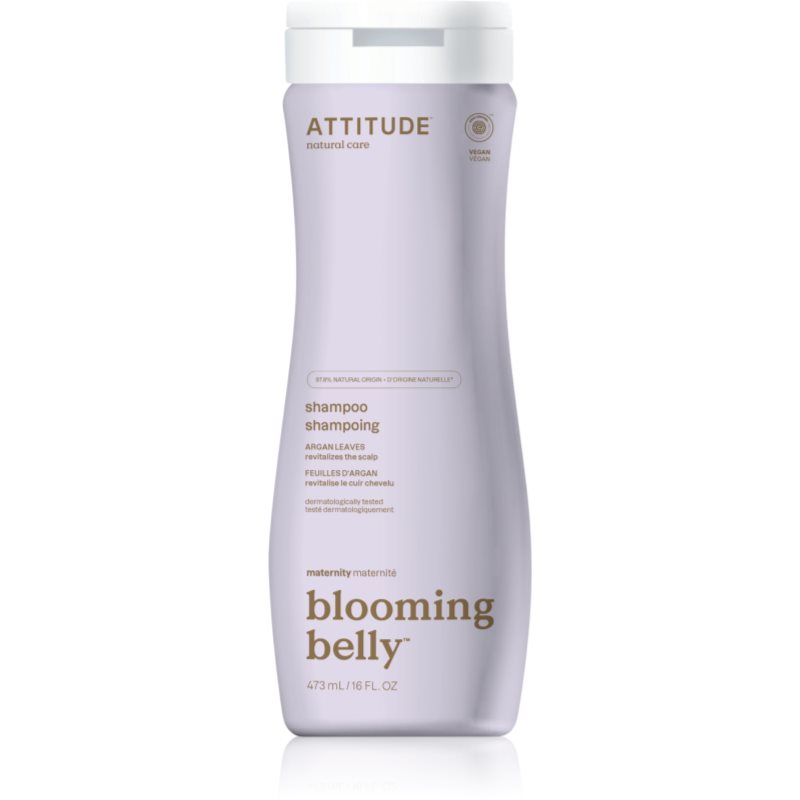 Attitude Blooming belly Argan sampon natural pentru femei gravide 473 ml