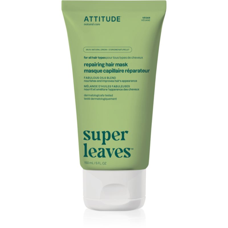 Attitude Super Leaves Fabulous Oils Blend masca hranitoare pentru par normal spre uscat 150 g Attitude Super Leaves Fabulous Oils Blend masca hranitoare pentru par normal spre uscat 150 g