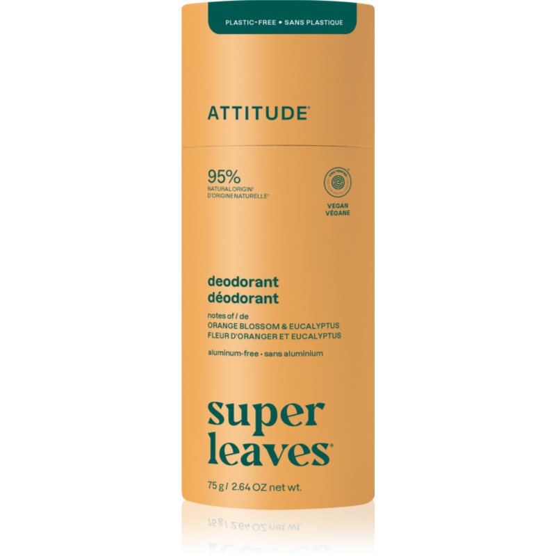 Attitude Super Leaves Natural Deodorant deodorant solid natural fără…