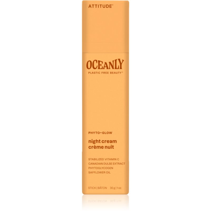 Attitude Oceanly Night Cream crema radianta de noapte cu vitamina C 30 g