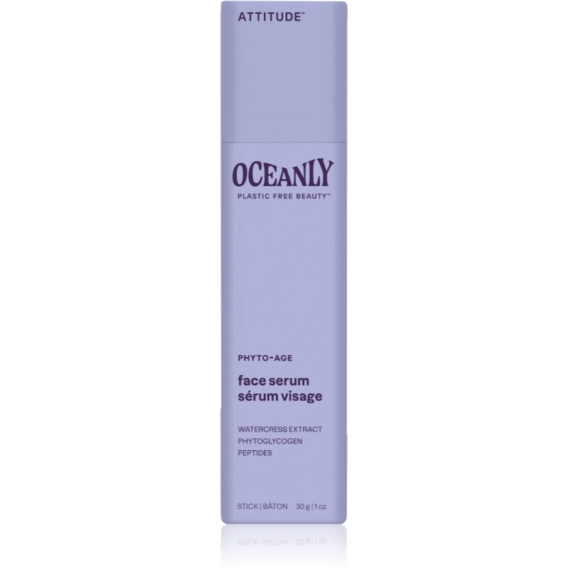 Attitude Oceanly Face Serum ser facial anti-îmbătrânire cu peptide 30 g