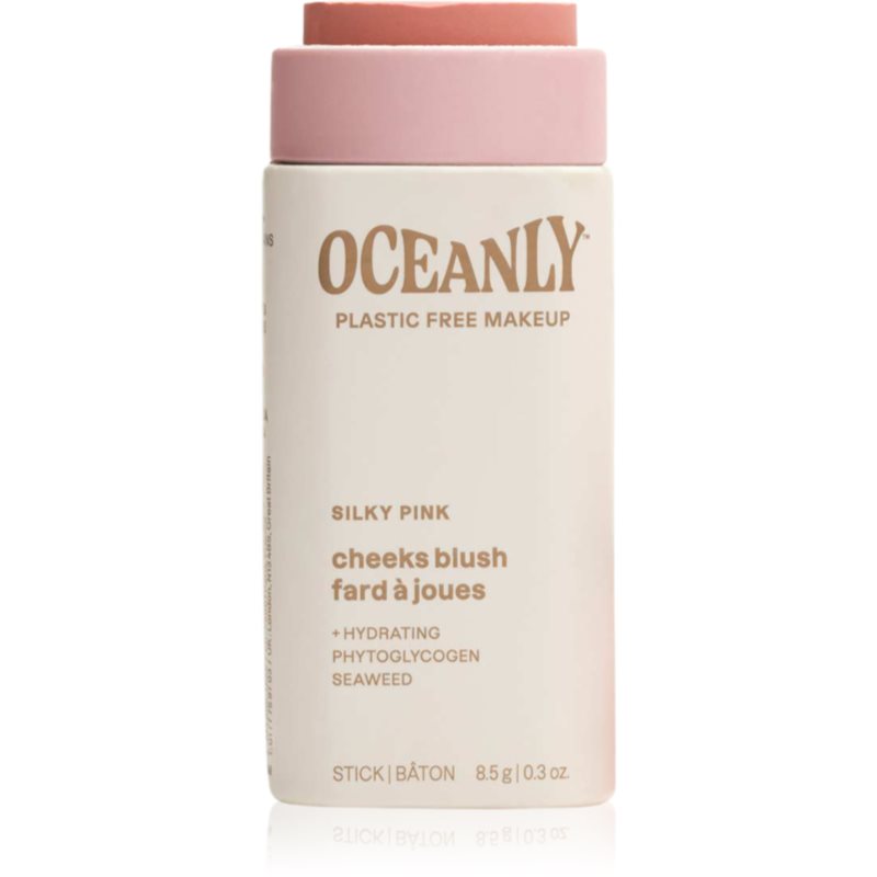 Attitude Oceanly Plastic Free Makeup fard de obraz solid cremos pentru piele uscata spre sensibila culoare Silky Pink 8.5 g Attitude Oceanly Plastic Free Makeup fard de obraz solid cremos pentru piele uscata spre sensibila culoare Silky Pink 8.5 g